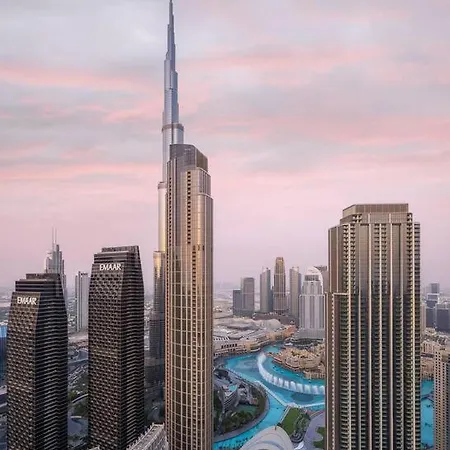 Casa Nomad - Full Burj Khalifa & Fountain View At Luxury 4 Bed Apartment Dubai Exterior photo