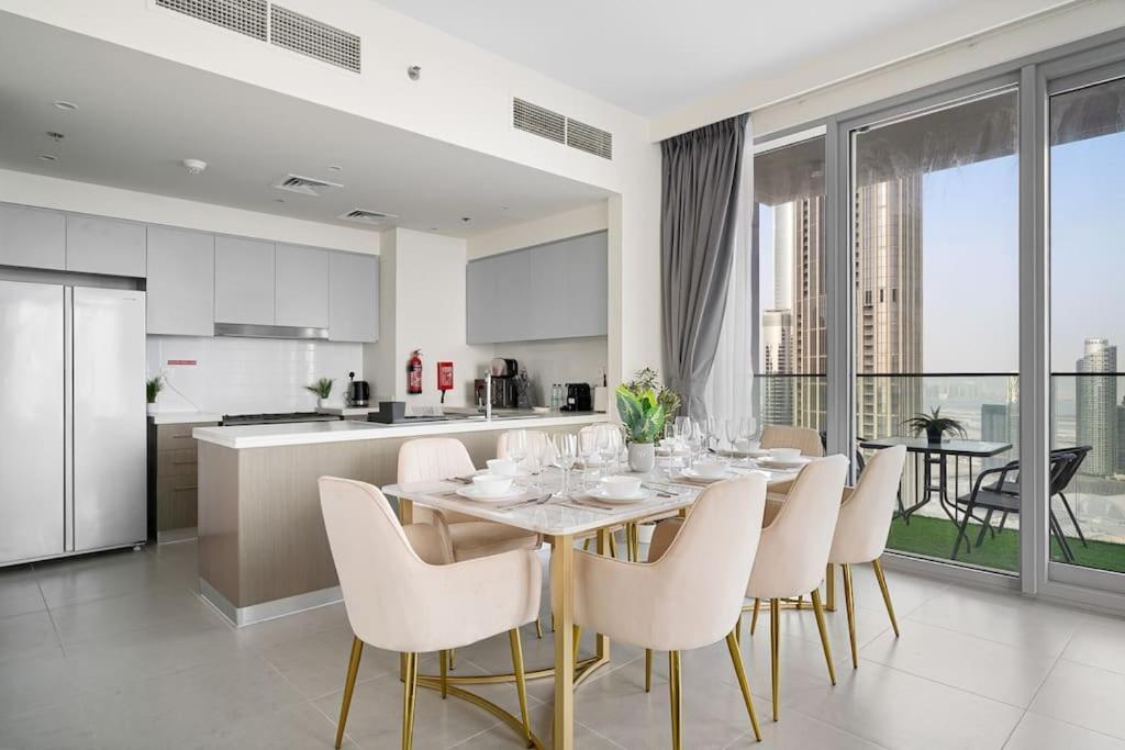 Casa Nomad - Full Burj Khalifa & Fountain View At Luxury 4 Bed Dubai