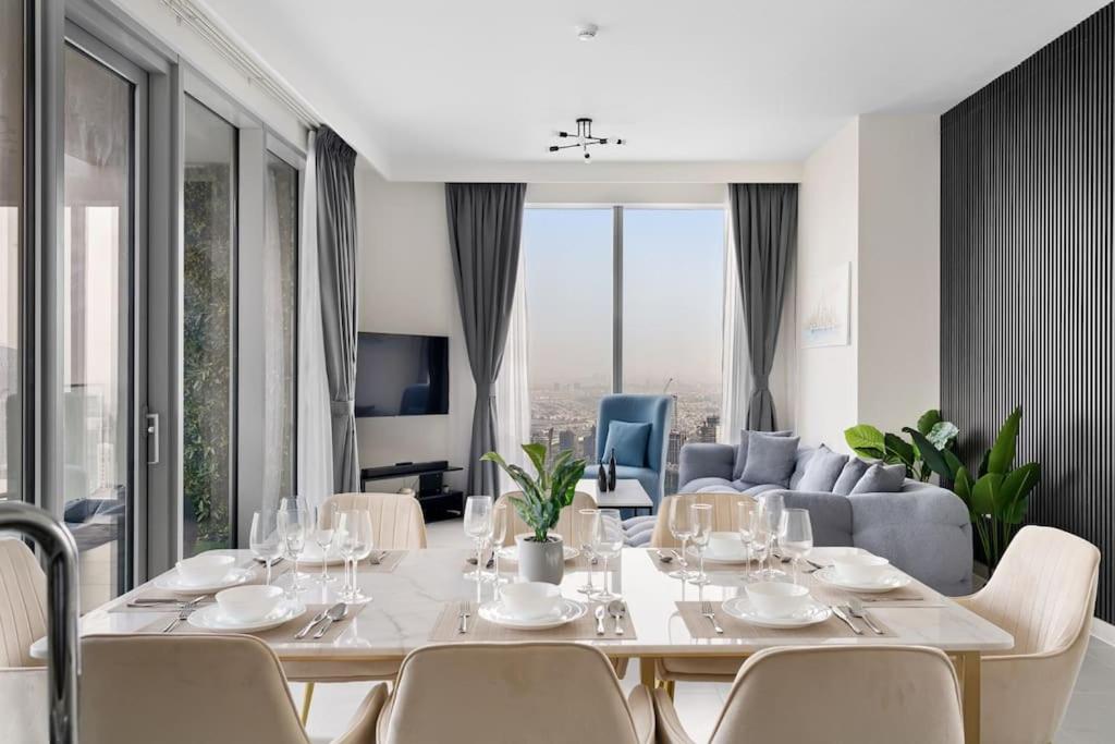 Apartment Casa Nomad - Full Burj Khalifa & Fountain View At Luxury 4 Bed Dubai