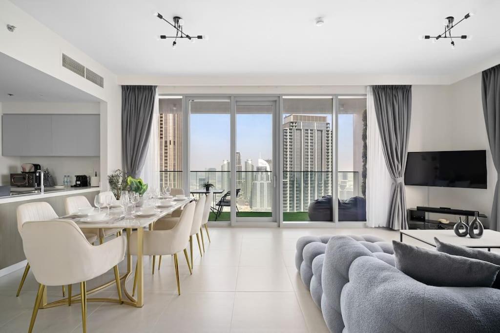 Casa Nomad - Full Burj Khalifa & Fountain View At Luxury 4 Bed *